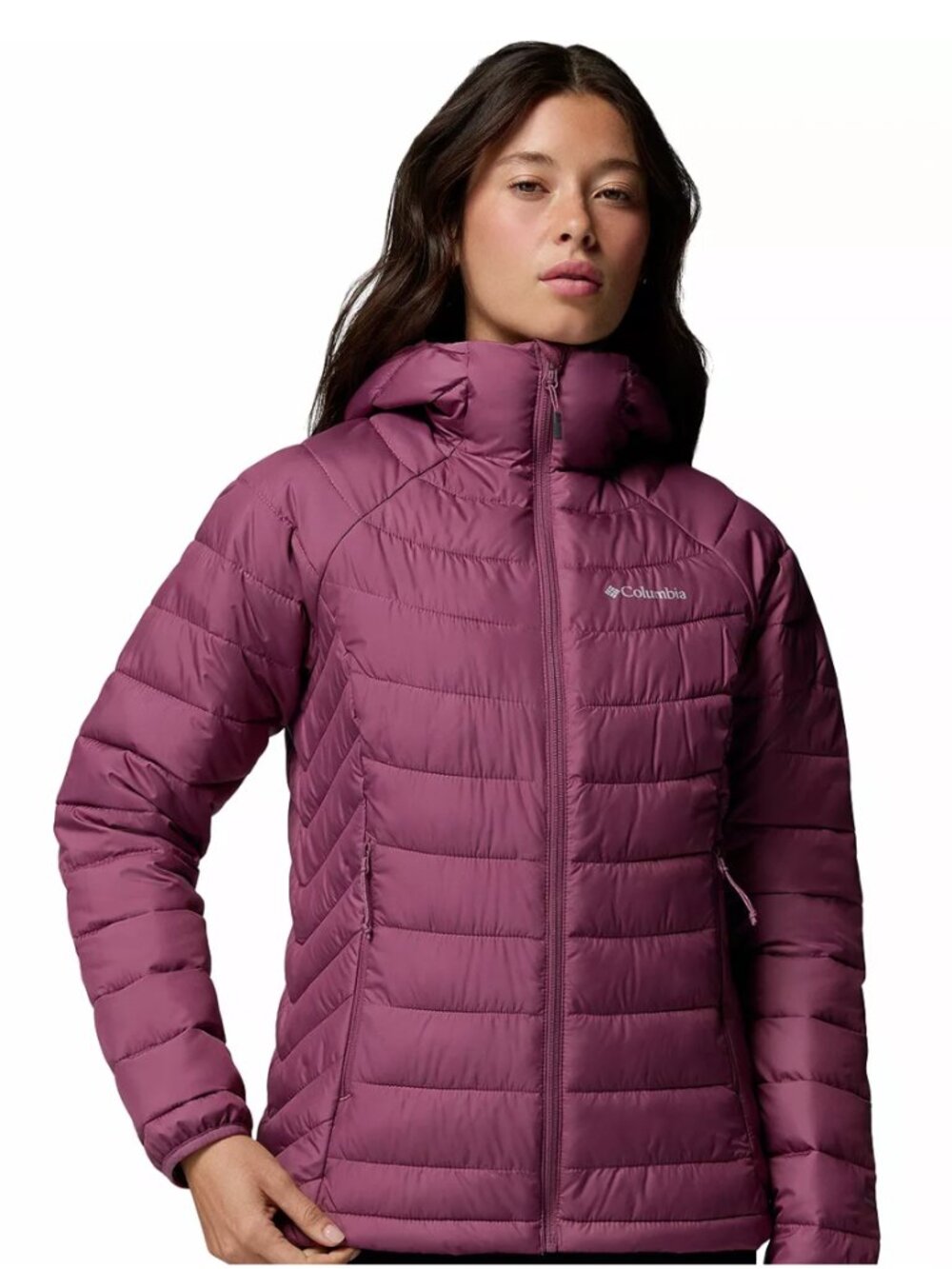 Columbia Powder Lite II Hooded Jacket Women's Antique Mauve NEW